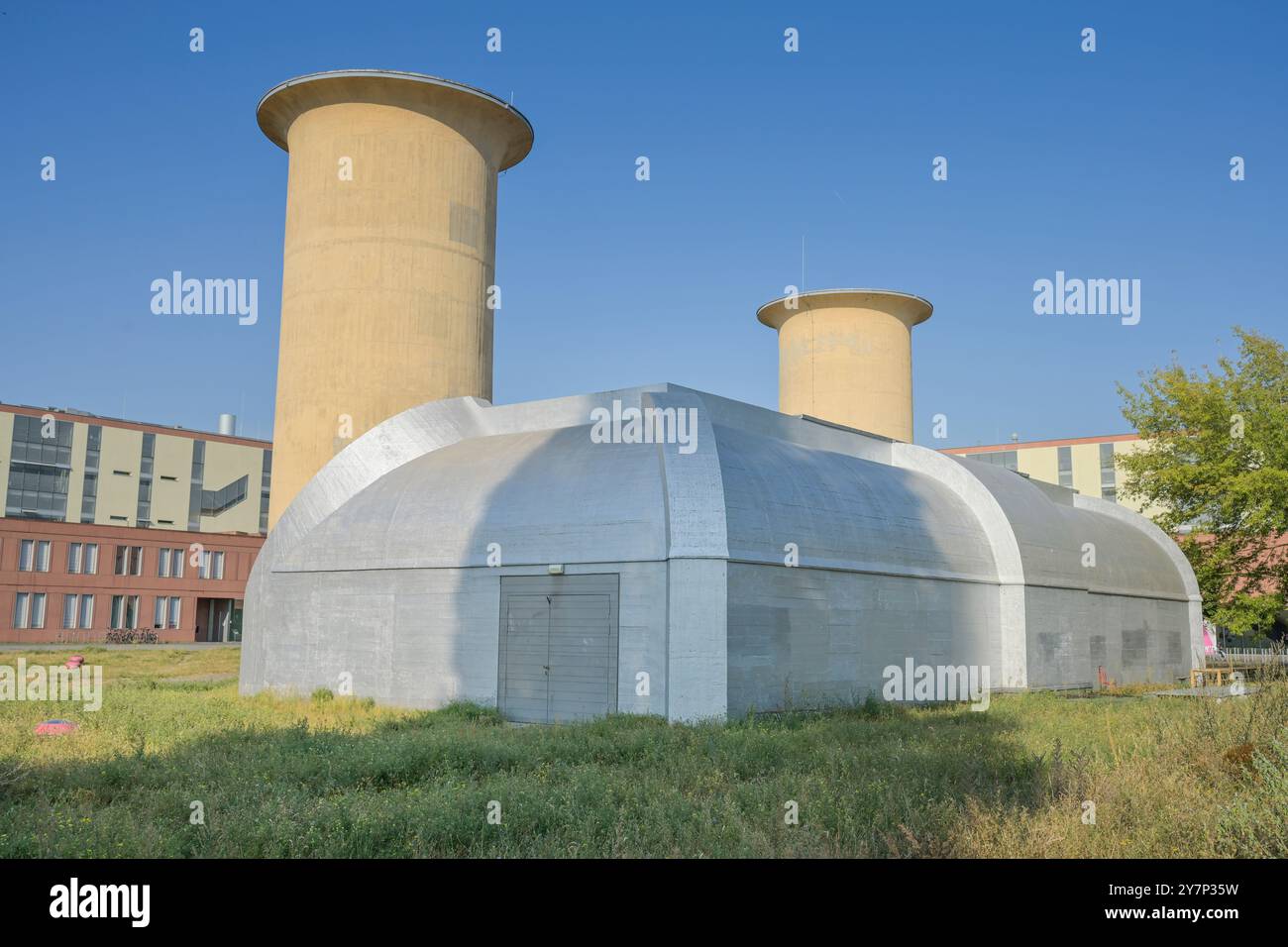 Engine test bench, Newtonstrasse, Adlershof, Treptow-Köpenick, Berlin ...