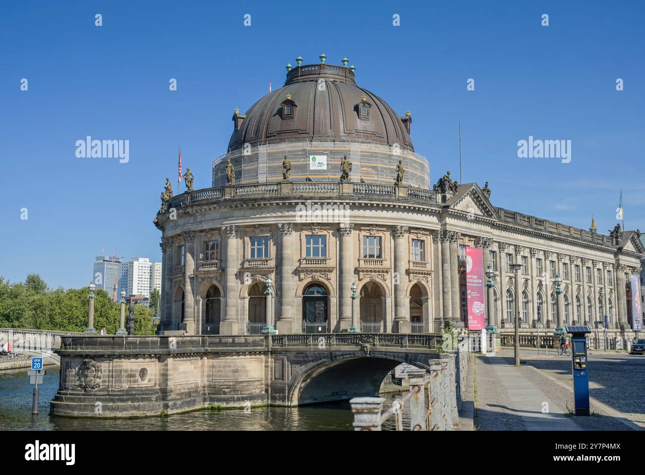 Bode Museum Spree Museum Island Mitte Berlin Germany Bodemuseum 