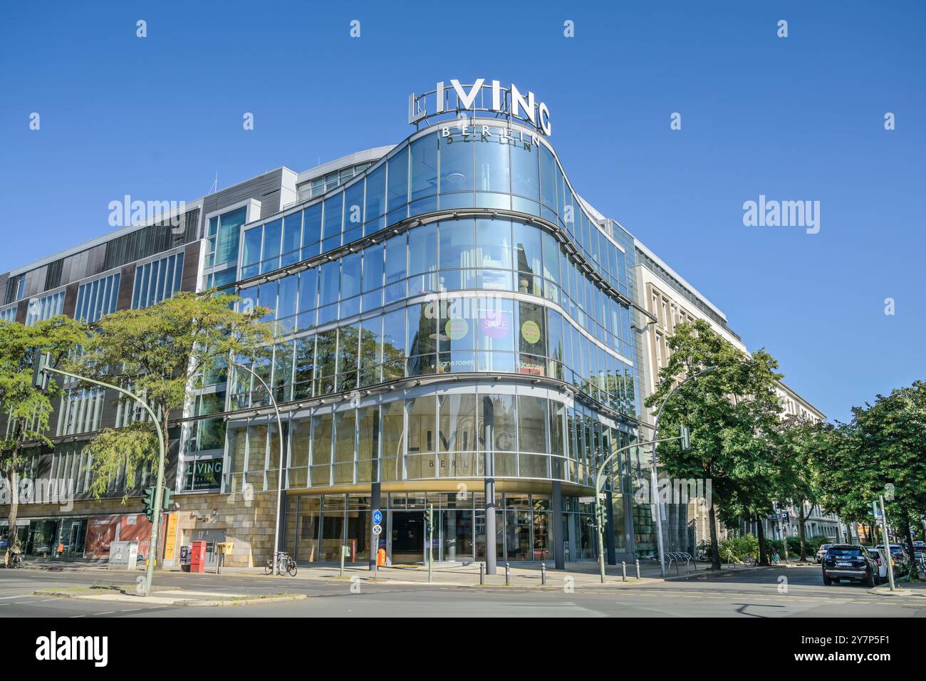 Living Berlin furniture store, Kantstrasse, Charlottenburg, Charlottenburg-Wilmersdorf, Berlin, Germany, Einrichtungshaus Living Berlin, Kantstraße, D Stock Photo