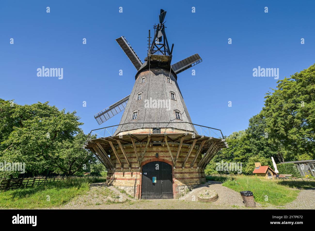 Britzer Mill, Buckower Damm, Britz, Neukölln, Berlin, Germany, Britzer