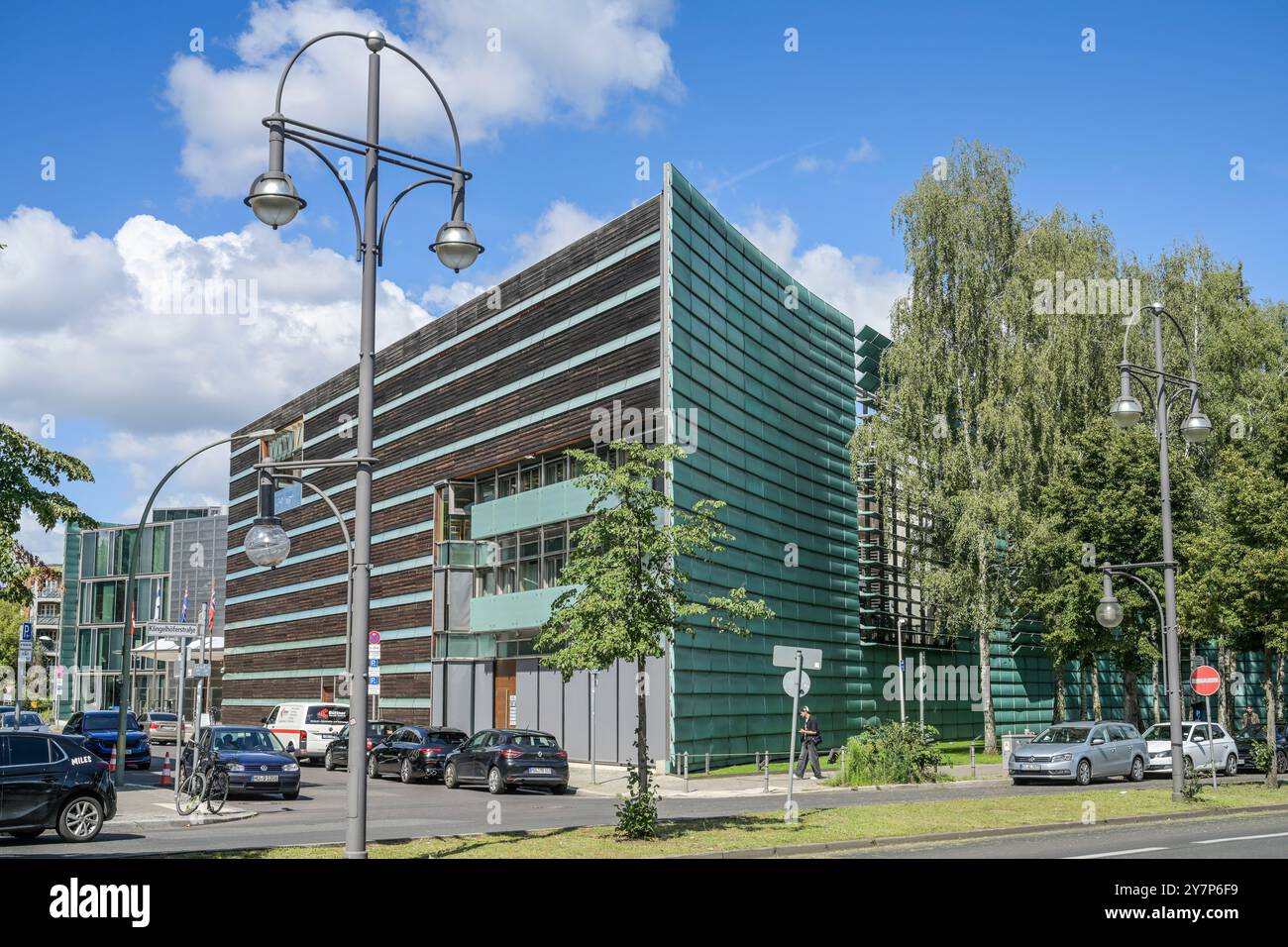 Nordic Scandinavian Embassies, Rauchstrasse, Tiergarten, Mitte, Berlin, Germany, Nordische skandinavische Botschaften, Rauchstraße, Deutschland Stock Photo