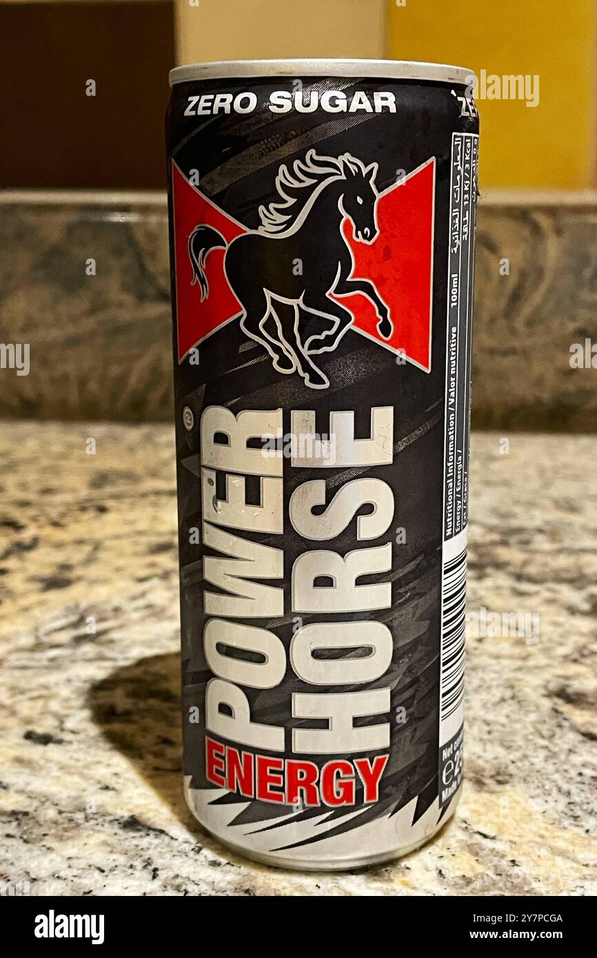 Bahrain am Persischen Golf. Power Horse Energy Drink. PowerHorse ist ...