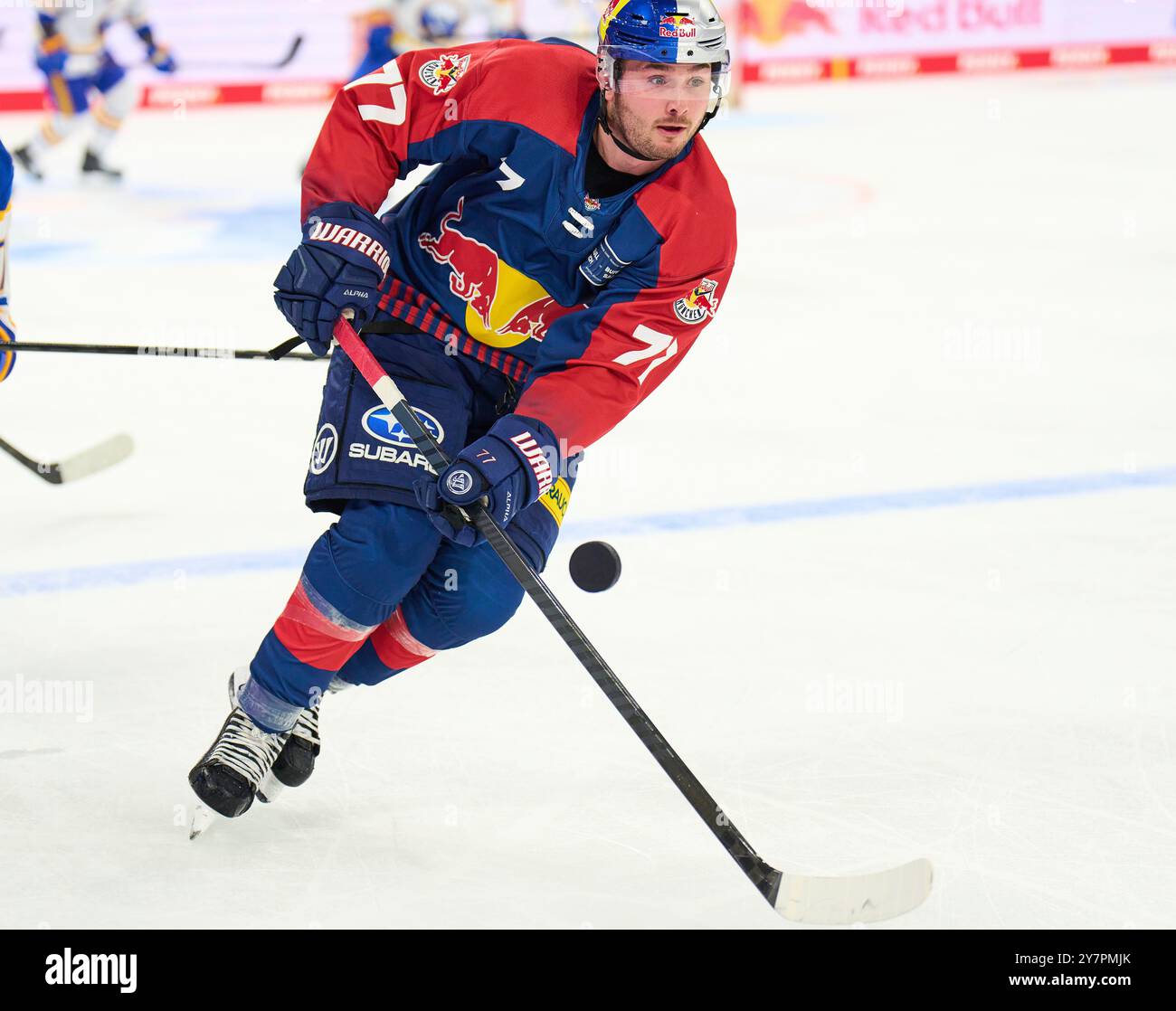 Adam Brooks, EHC RB Muc 77, in the friendly match of the Global Series ...