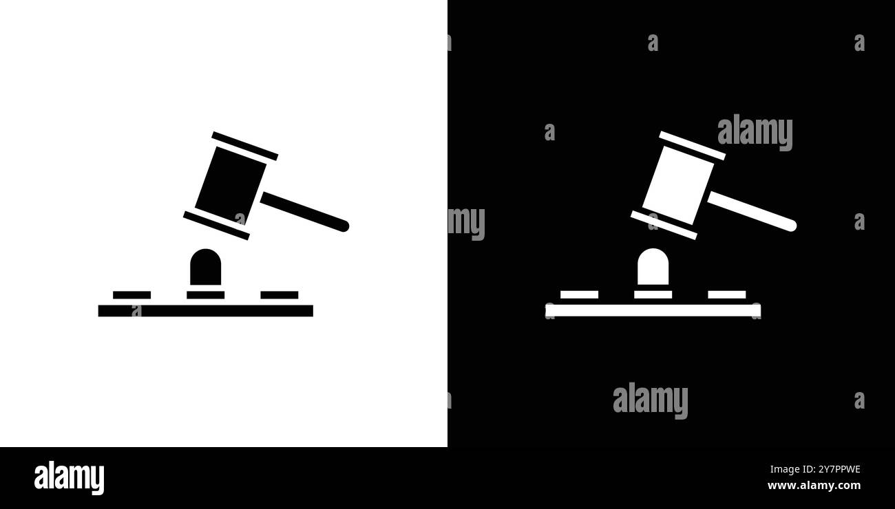 Mole Game Whack icon Flat thin line vector illustration art outline set Stock Vector