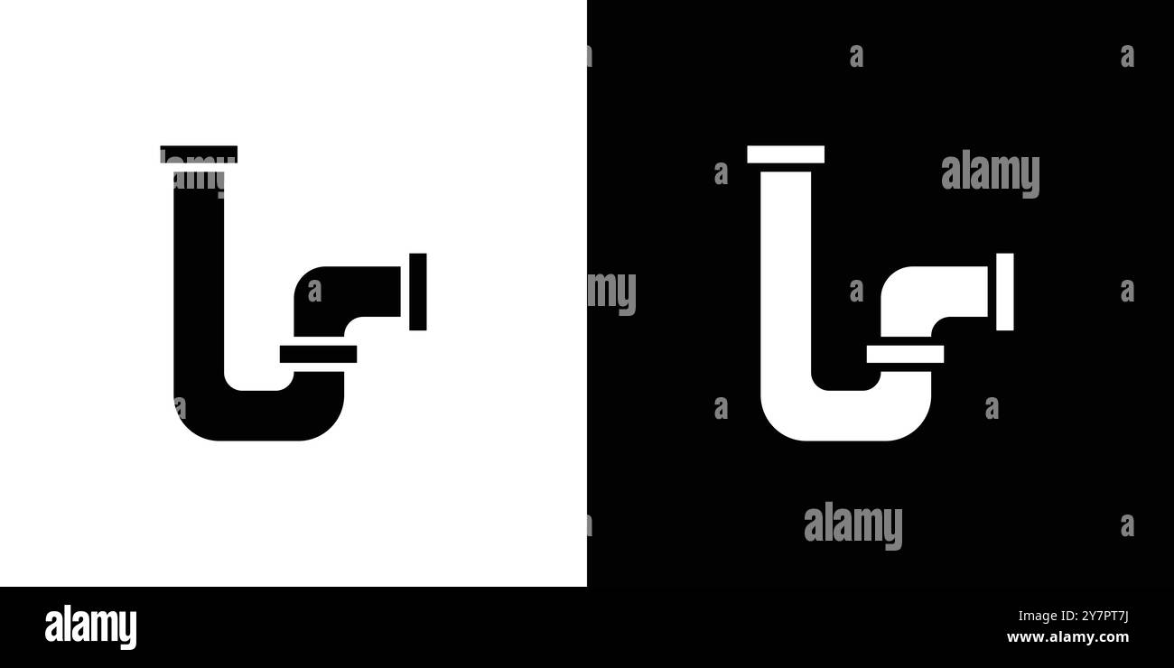 Water pipes icon Flat thin line vector illustration art outline set ...