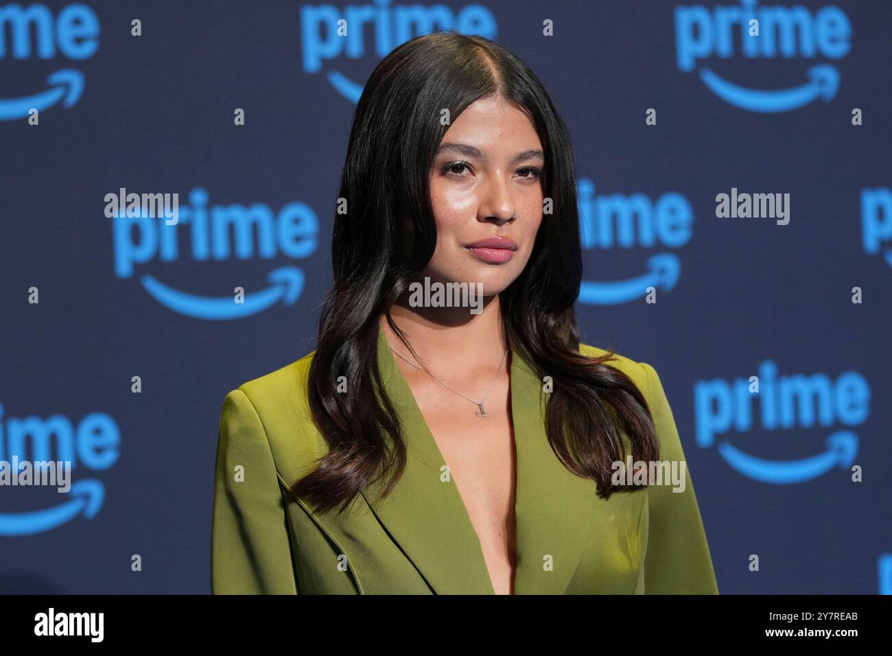 Actress Laura Osma poses during the Prime Video Presents Trailblazers