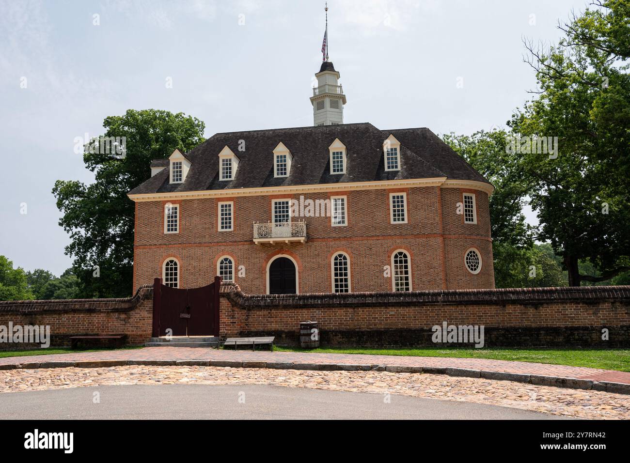 Colonial Capital in Williamsburg, Virginia Stock Photo - Alamy
