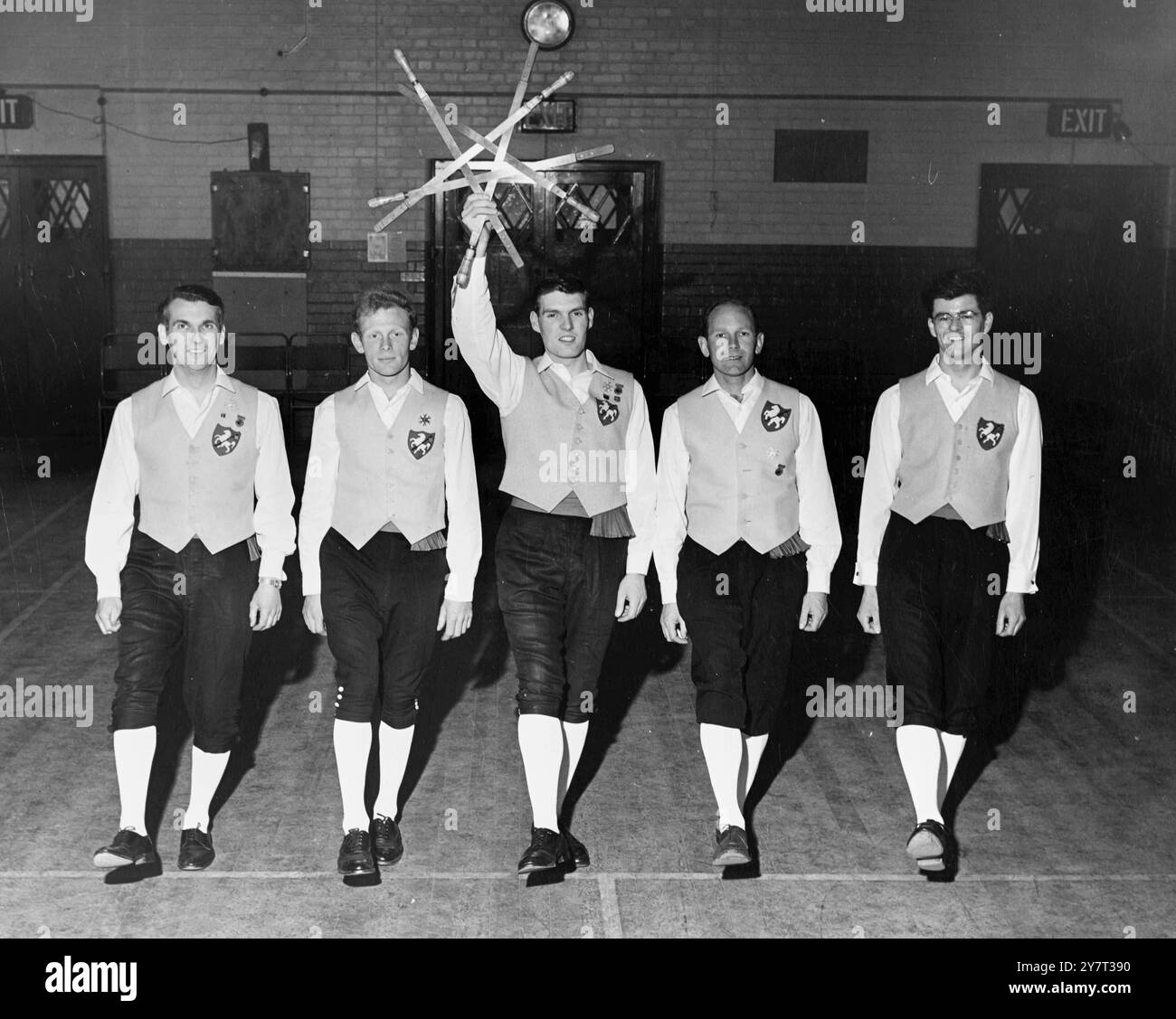 Preparing for Berlin festival - - There's travelling ahead for the Kentish Travellers - the folk dancing team with members from all over the county - for they are due to leave shortly for an international folk song and dance festival in Berlin . They were invited to attend after their successful South African tour last year . - - 30 May 1962 Stock Photo