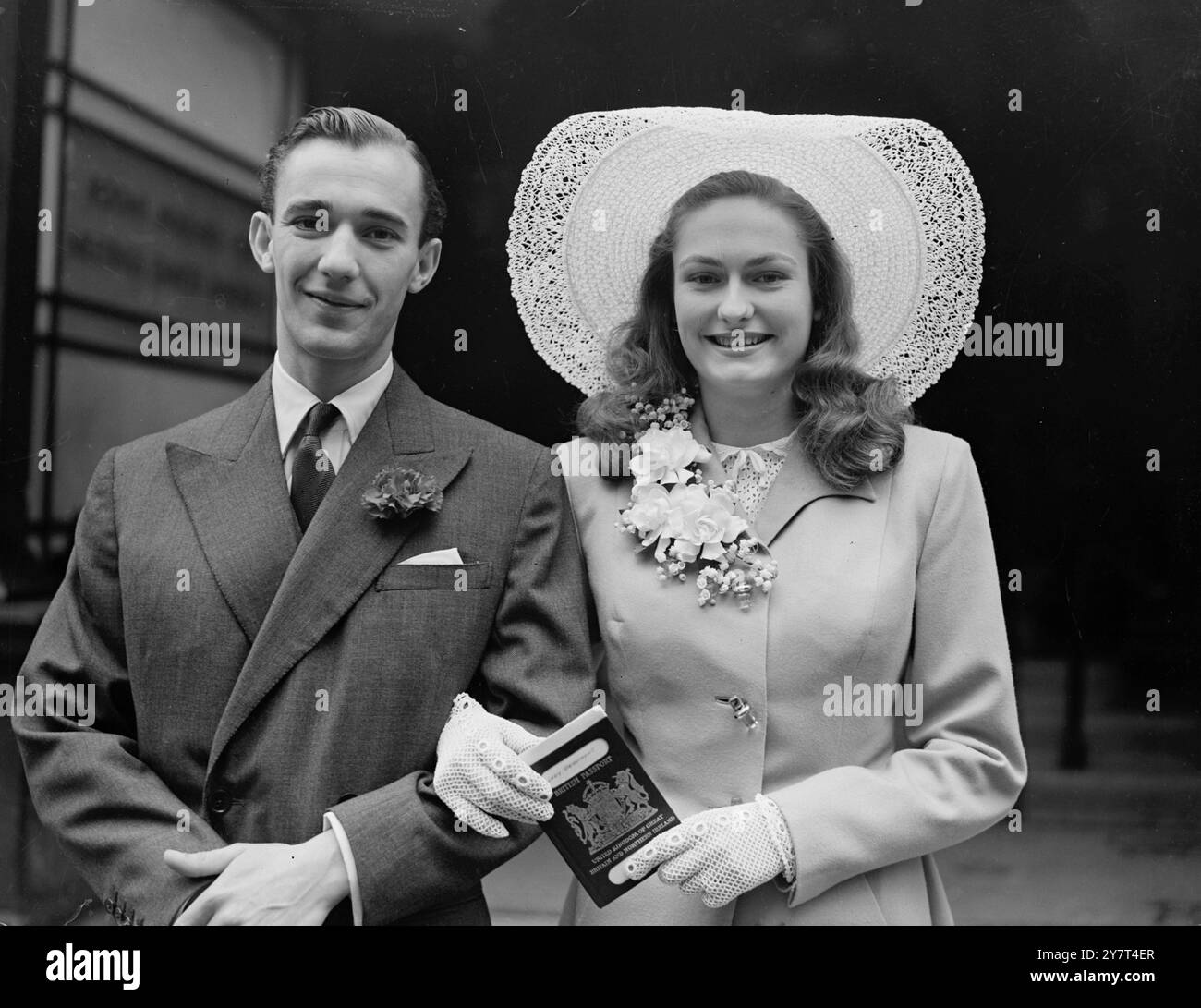 PASSPORT TO HAPPINESS Sir George Francis Beaumont , 24-year-old baronet ...