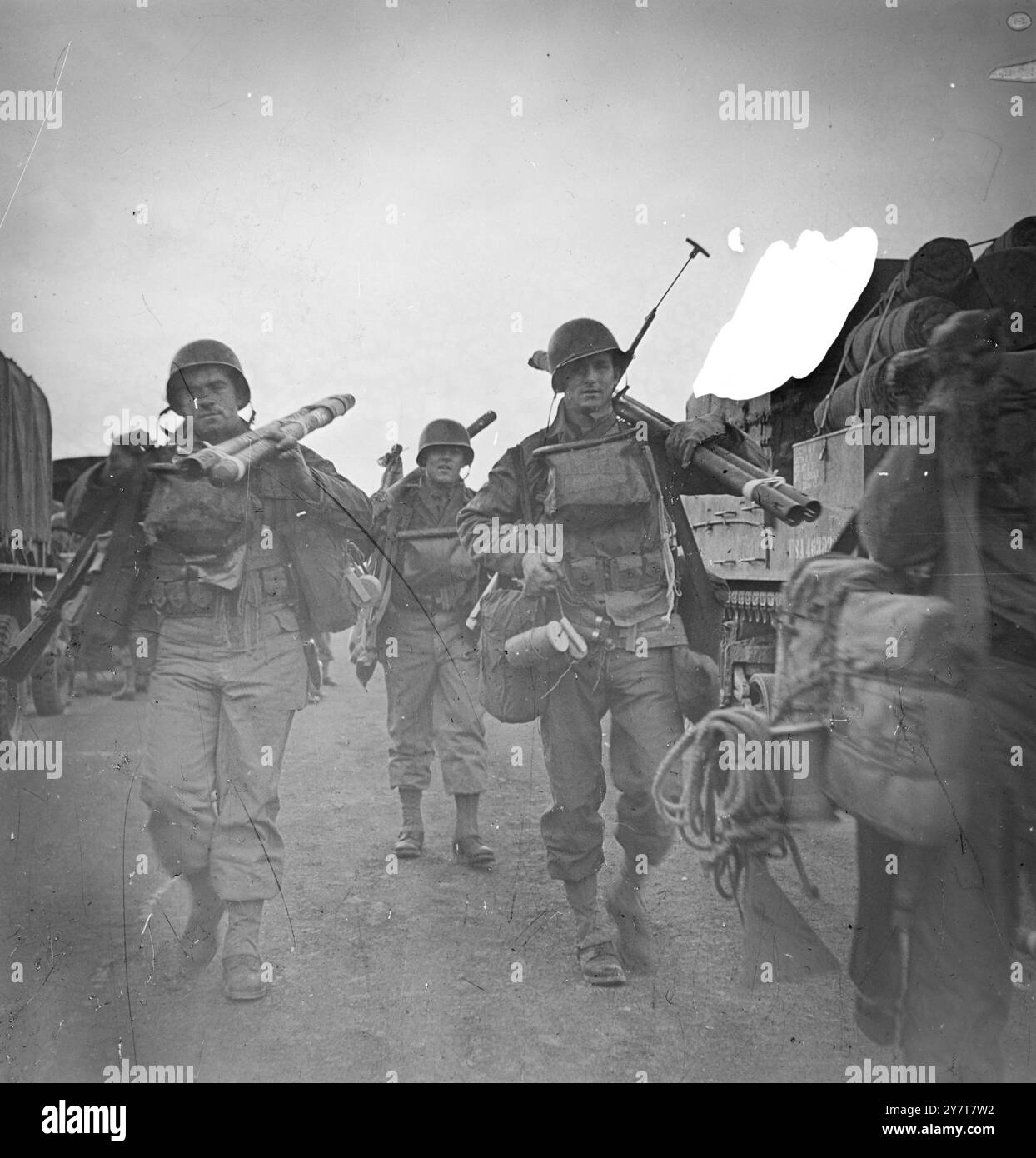 American gis troops Black and White Stock Photos & Images - Alamy