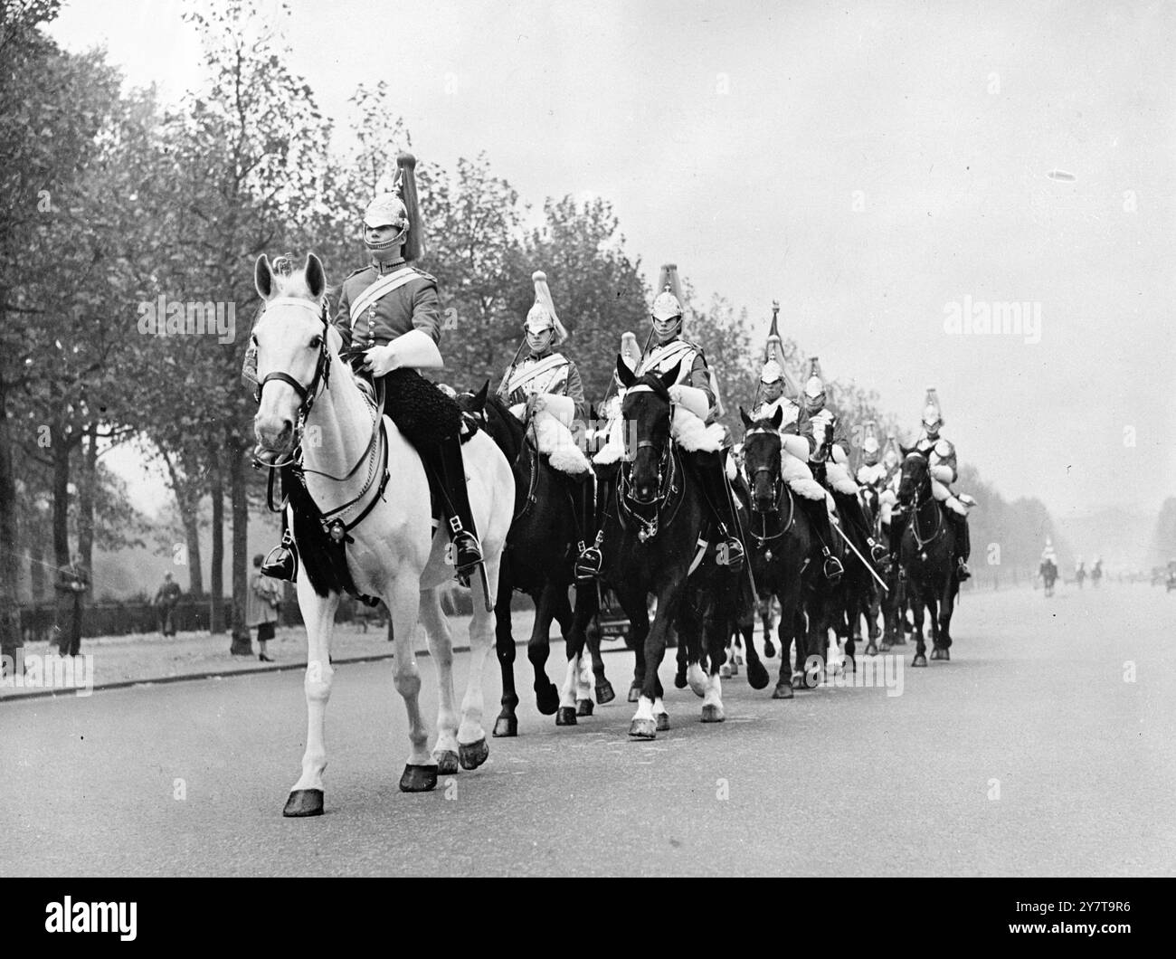 SUNSHINE GUARDS - - LIFE GUARDS make a brave display in the Autumn ...