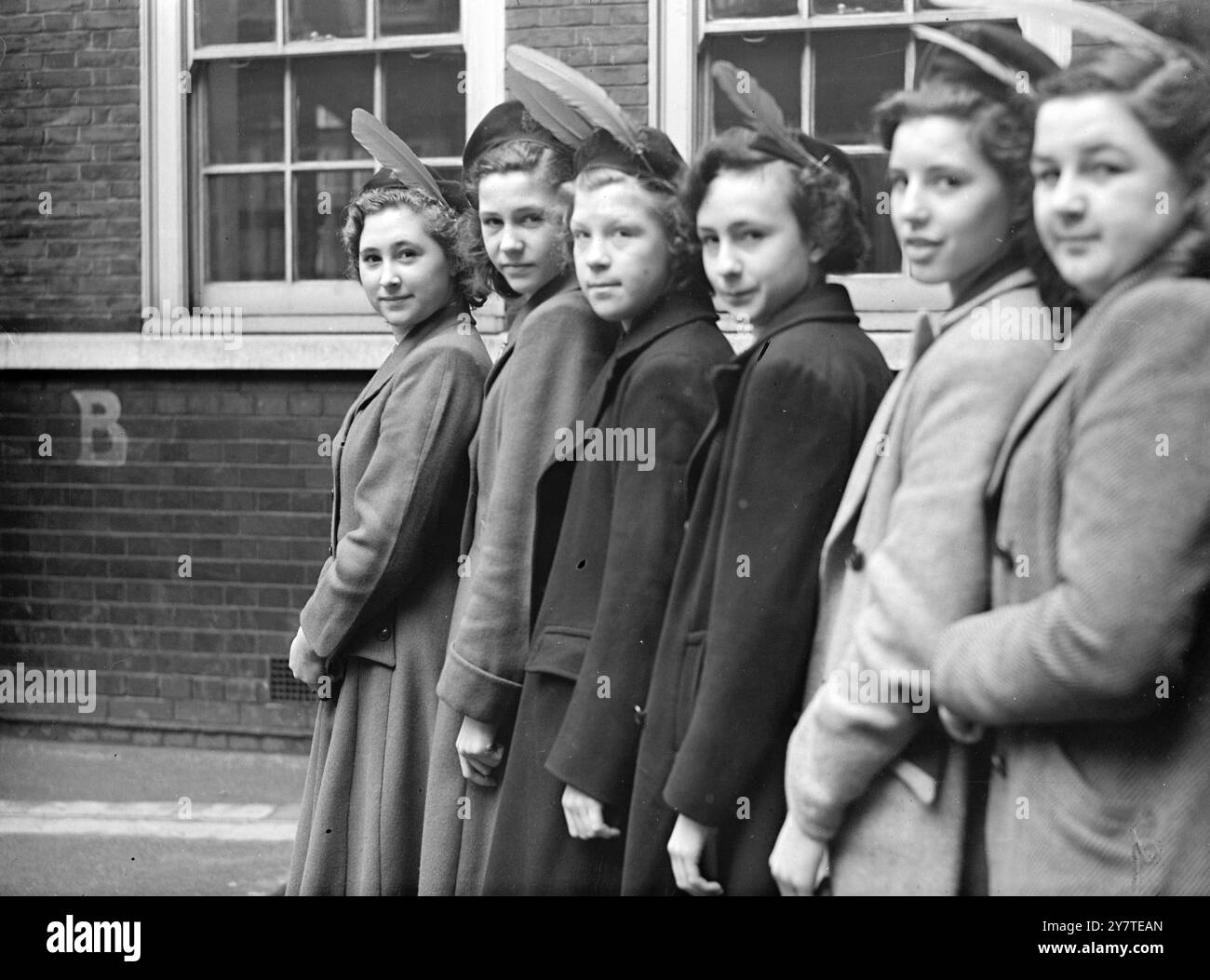 RED FEATHER DAY IN LONDON 20 February 1950 Honouring The Birth Of The red-feather-day-in-london-20-february-1950-honouring-the-birth-of-the