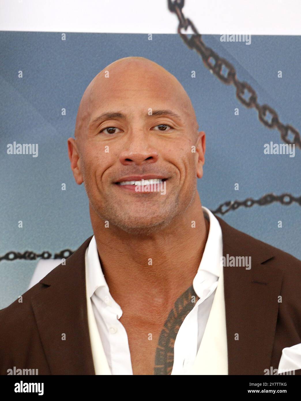 Dwayne Johnson at the World premiere of 'Fast & Furious Presents: Hobbs ...