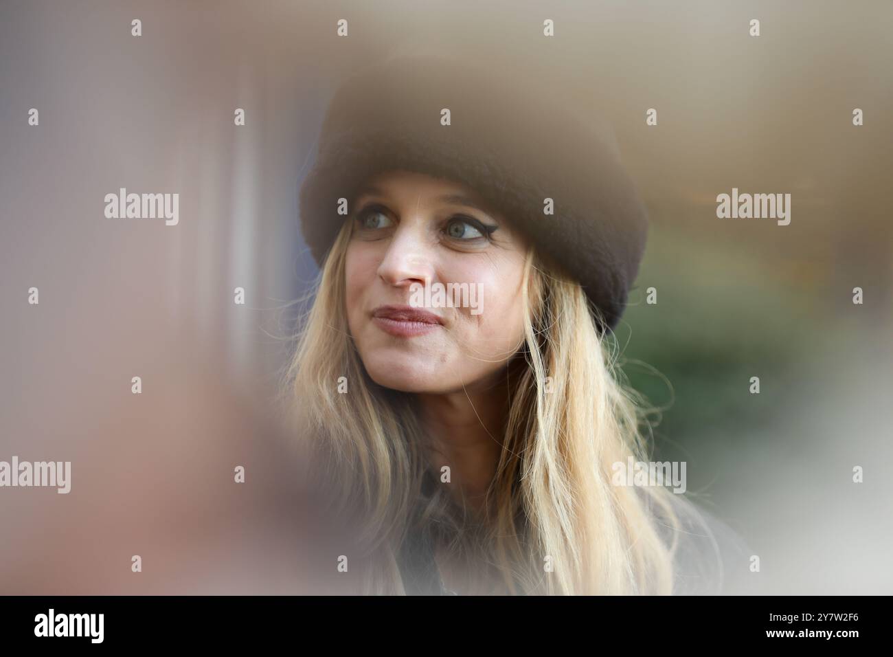 October 1, 2024, Dinard, Bretagne, France: CHARLOTTE COLBERT arrives for the Dinard British & Irish Film Festival 2024 in Dinard, France (Credit Image: © Mickael Chavet/ZUMA Press Wire) EDITORIAL USAGE ONLY! Not for Commercial USAGE! Stock Photo