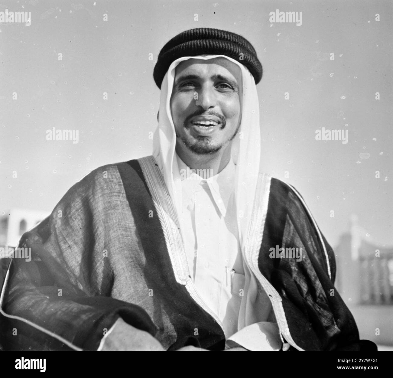 Qatar 1954 PICTURE SHOWS Sheikh Ahmed The Second Son Of His 