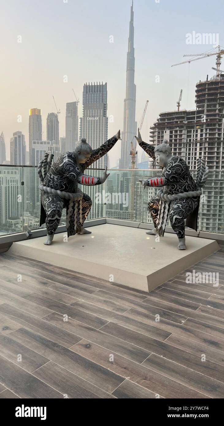 Burj Khalifa - Smartphone Captured Stock Image