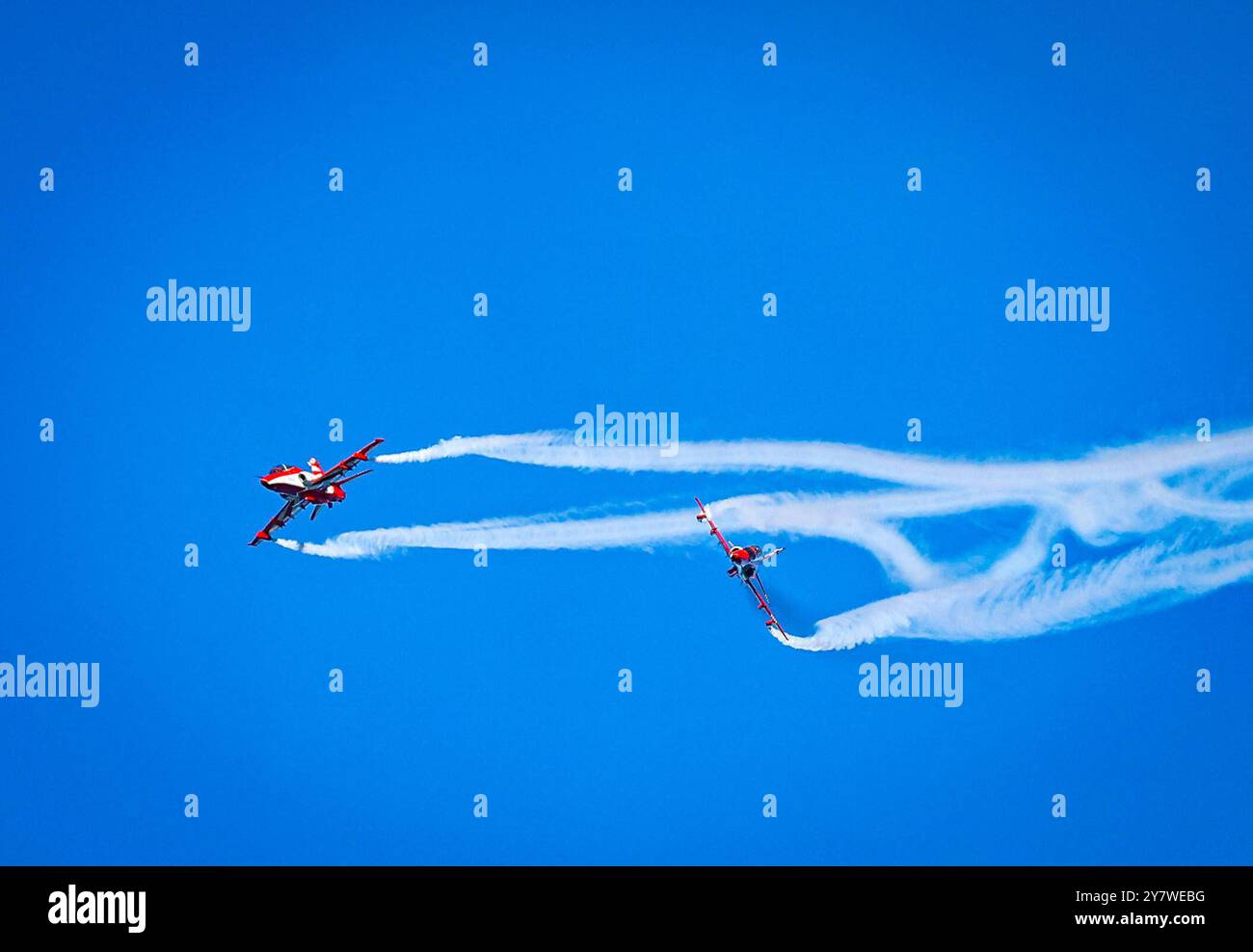 Air Show by IAF October 1, 2024, Marina Beach, Tamil Nadu, INDIA: The Indian Air Force IAF s 92nd Air Adventure Show Chennai Air Show 2024 to be held at Chennai Marina on October 6, 2024, will be joined by top adventure teams like Akash Ganga, Suryakiran and 72 aircraft, a government press release .Ahead of this a Rehearsal has been carried out at Chennai Marina Beach Credit Image: Seshadri Sukumar/ZUMA Press Wire Marina Beach Chennai INDIA Copyright: xSeshadrixSukumarx Stock Photo