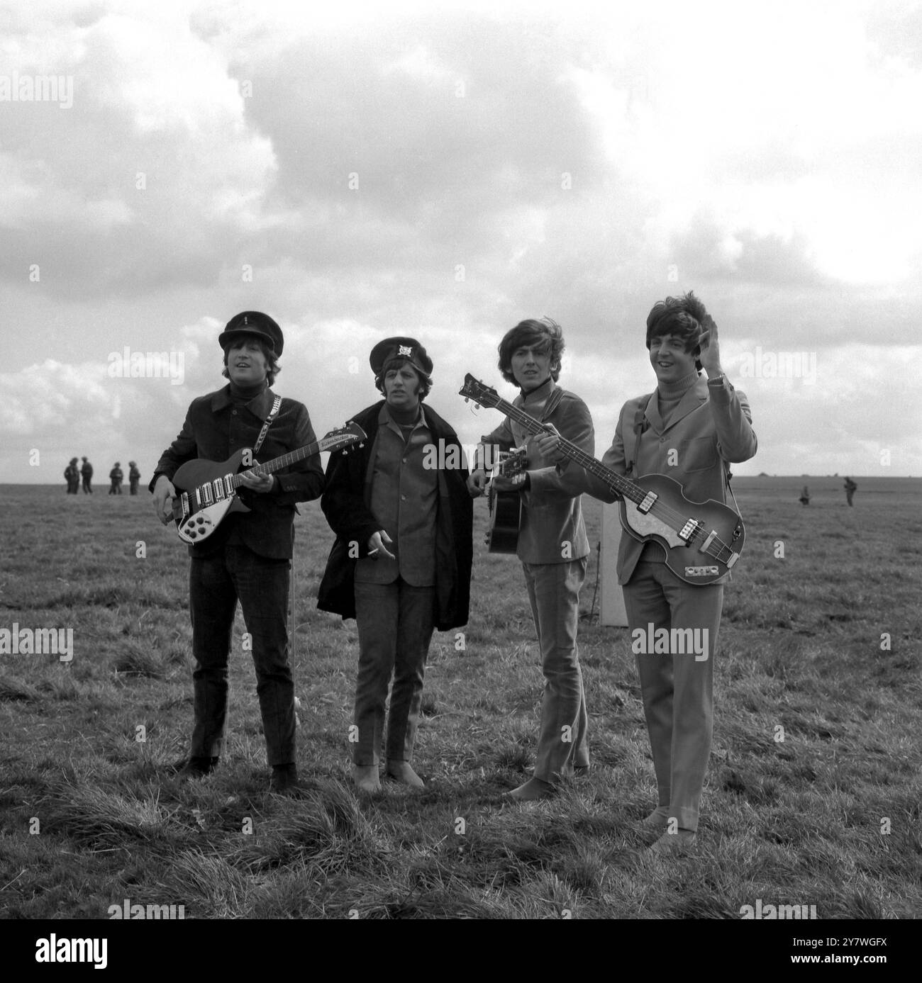 Beatles help 1965 hi-res stock photography and images - Alamy