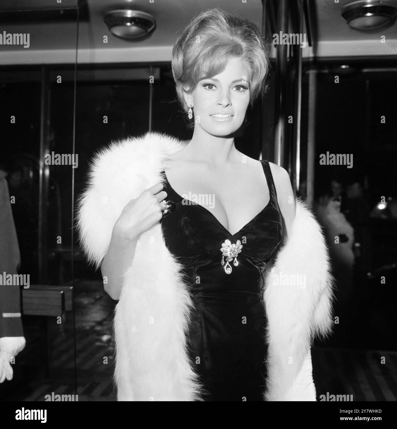 Raquel Welch attending the premiere of " The Flight of the Phoenix " in ...