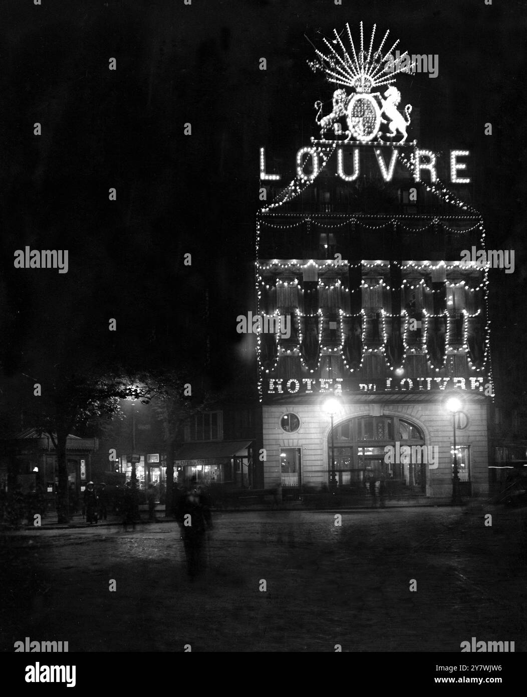 Paris hotel du louvre stock photo alamy