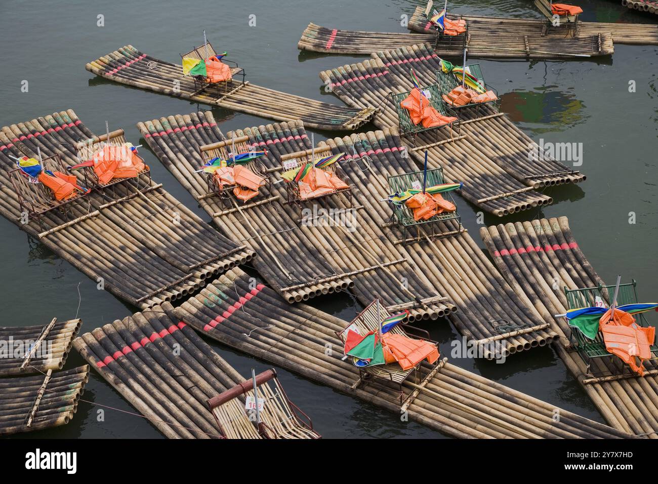 China Reed Raft Bamboo collection hi-res stock photography and images - Alamy