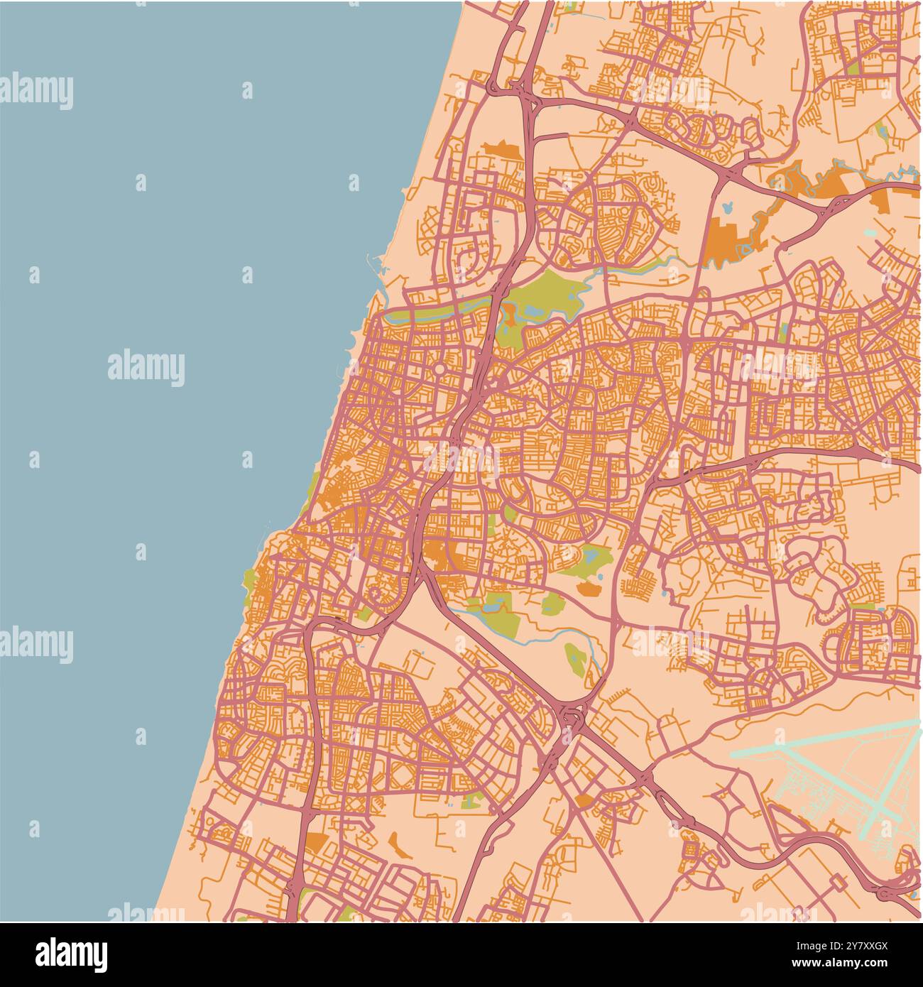 中古 Telefon Tel Aviv - Map of What is Eff Tel Aviv Neighborhood Map