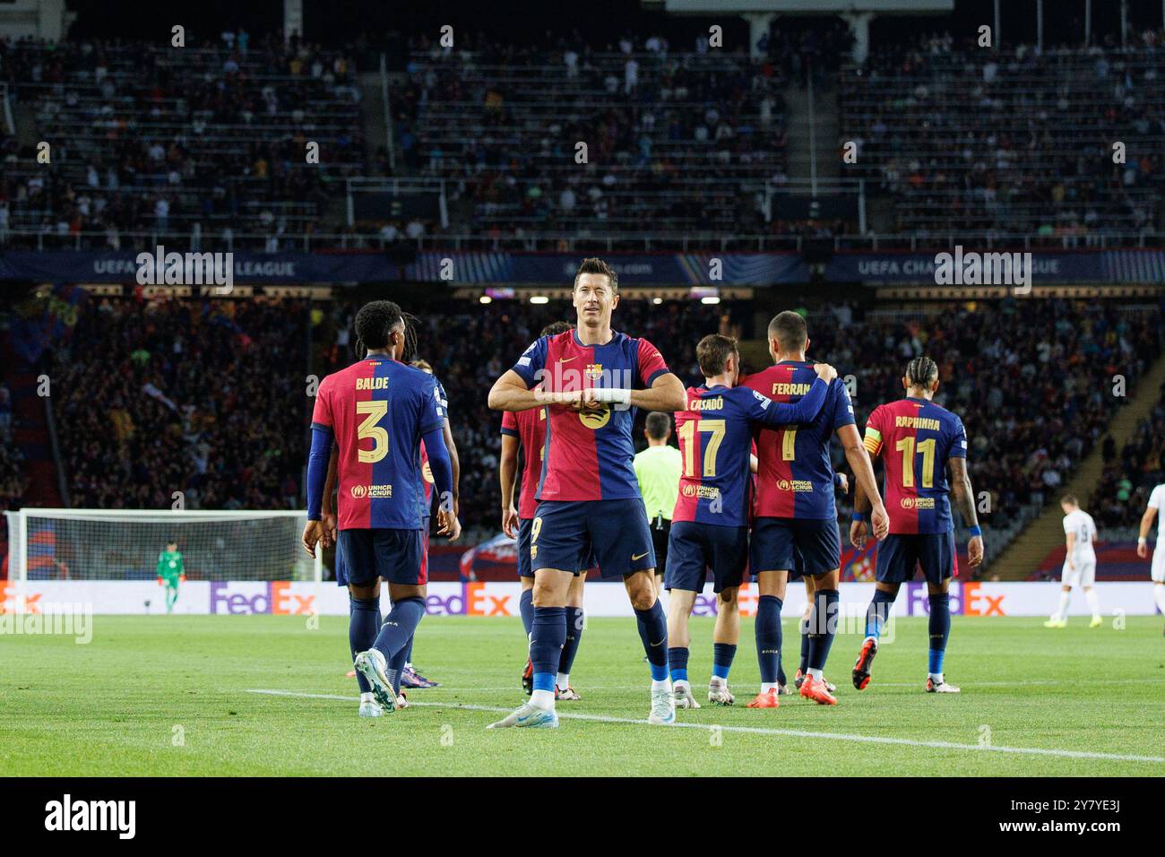 Barcelona fc 2024 lewandowski hires stock photography and images Alamy