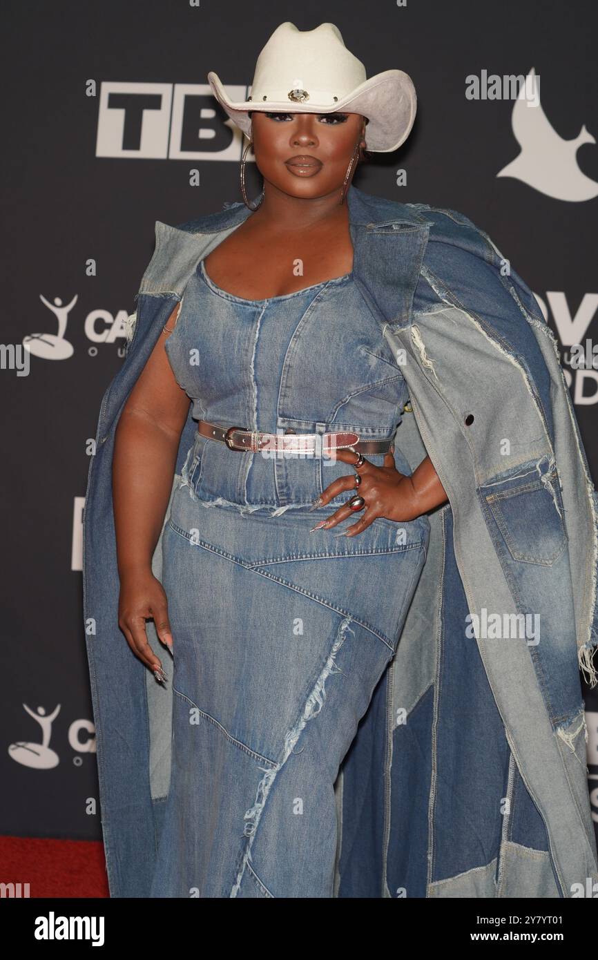 Nashville, Tennessee, USA, October 1, 2024. Jekalyn Carr At the Red ...