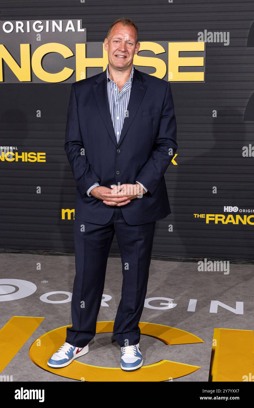 Los Angeles, USA. 01st Oct, 2024. Justin Edwards attends the arrivals ...