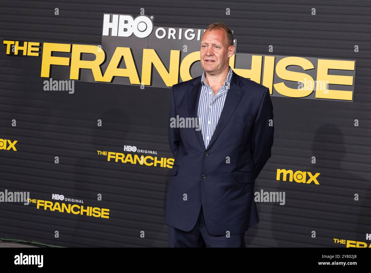 Los Angeles, USA. 01st Oct, 2024. Justin Edwards attends the arrivals ...