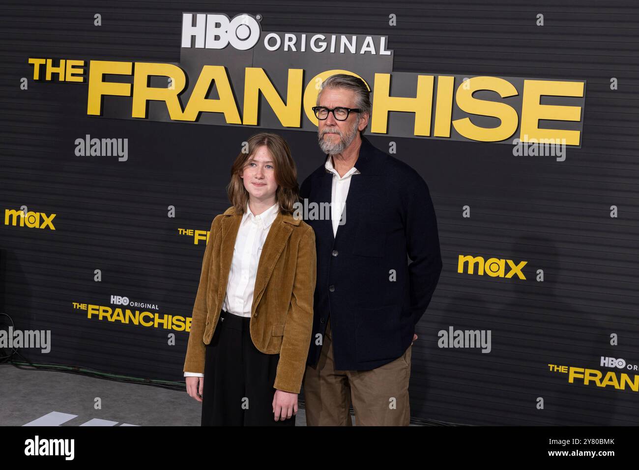 Los Angeles, USA. 01st Oct, 2024. Vesper Ruck and Alan Ruck attend the ...