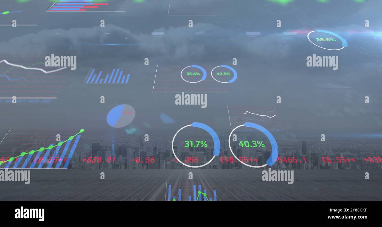 Investment opportunities concept interface hi-res stock photography and ...