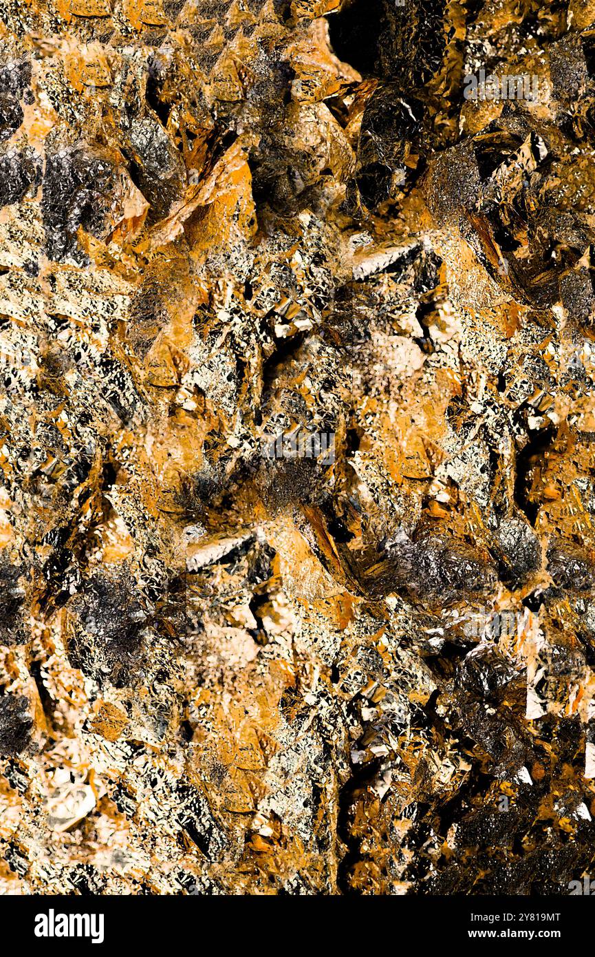 Silver and gold texture foil hi-res stock photography and images - Alamy
