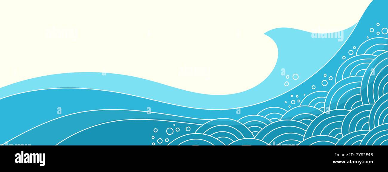 Water Wave Logo abstract design Stock Vector Image & Art - Alamy