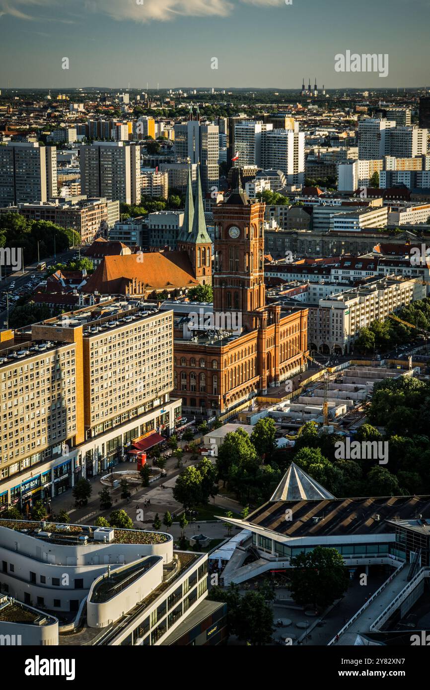 Berlin germany historic clock hi-res stock photography and images - Alamy