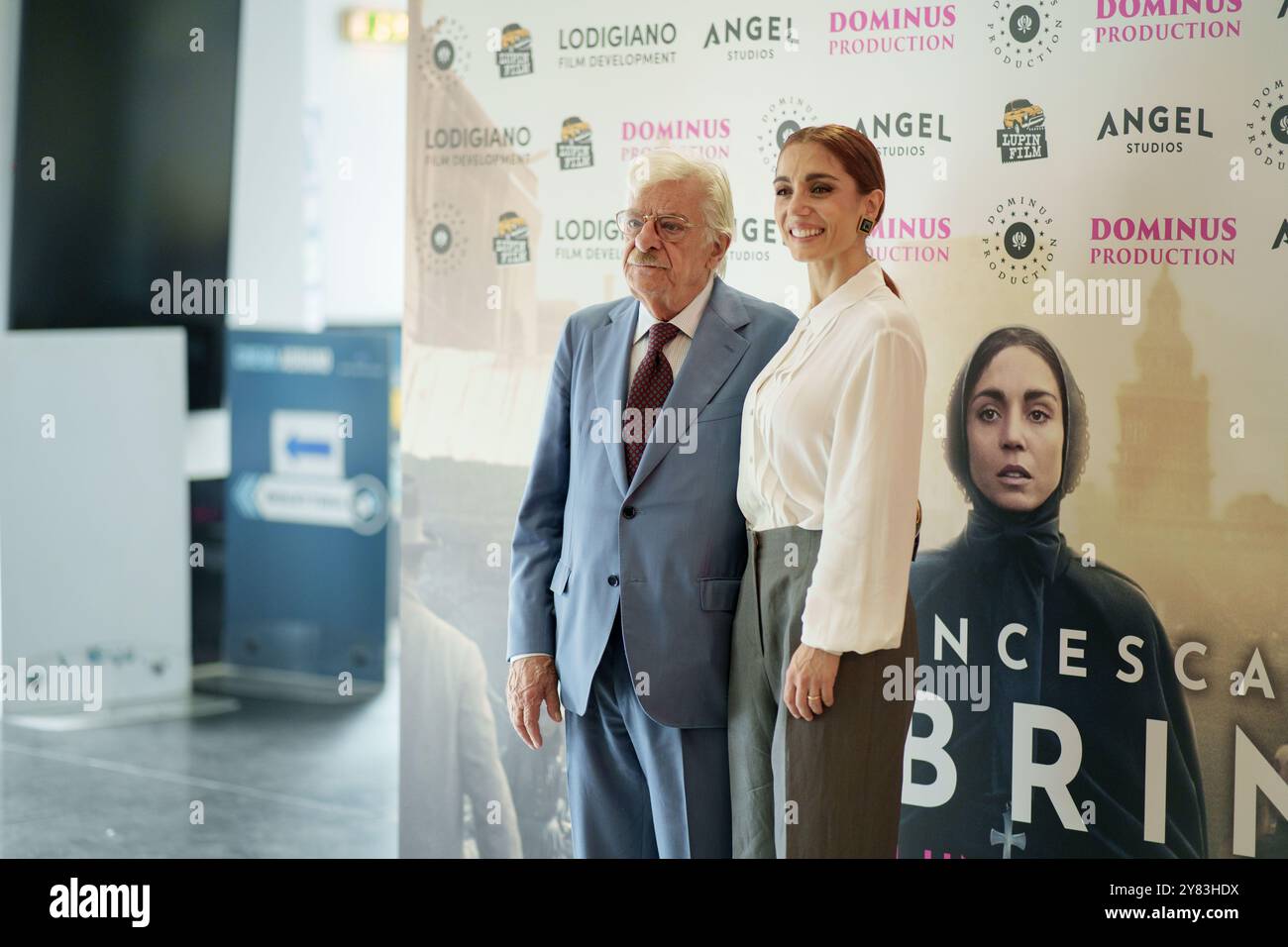 ROME, ITALY - OCTOBER 02th - attends the photocall of 'Francesca Cabrini'at Cinema Adriano in Rome. (Photo by Giovanna Onofri) Stock Photo