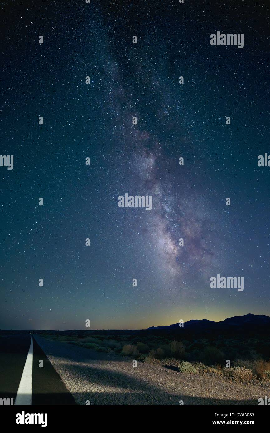 Milky way death valley hi-res stock photography and images - Alamy