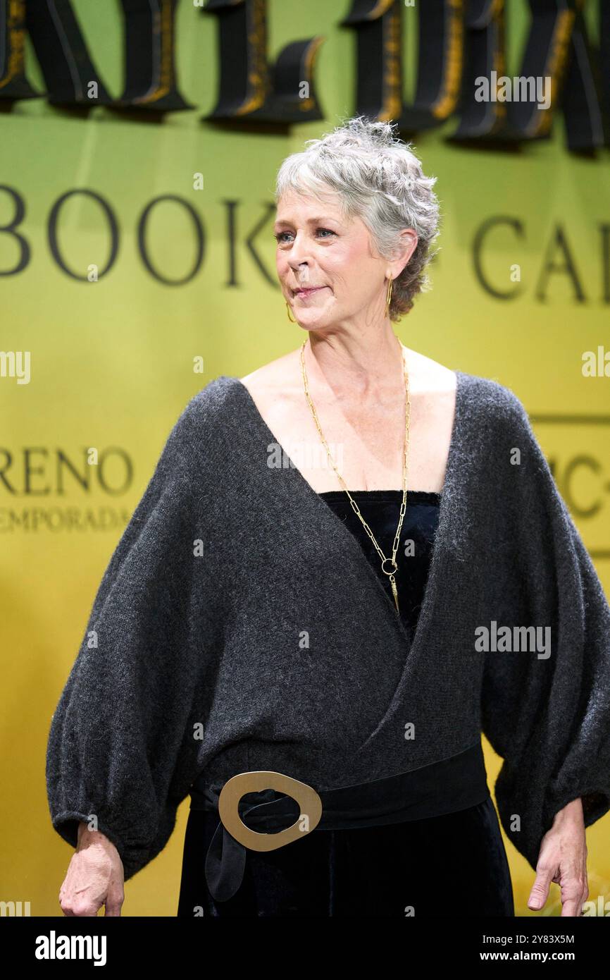 Madrid. Spain. 20241002,  Melissa McBride attends 'The Walking Dead: Daryl Dixon' Premiere at Callao Cinema on October 2, 2024 in Madrid, Spain Stock Photo