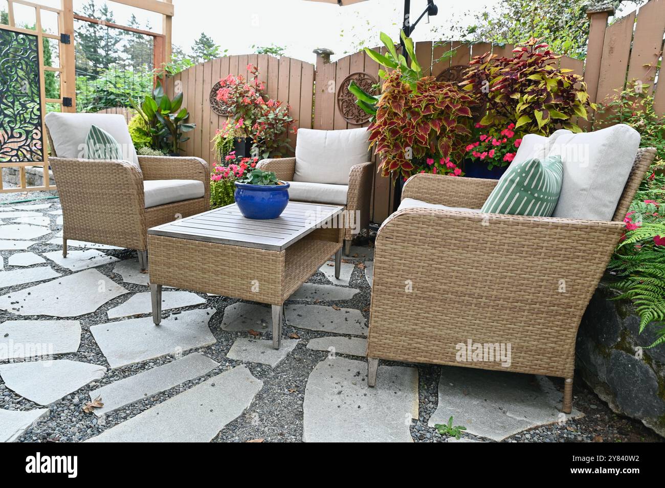Backyard oasis design hi-res stock photography and images - Alamy
