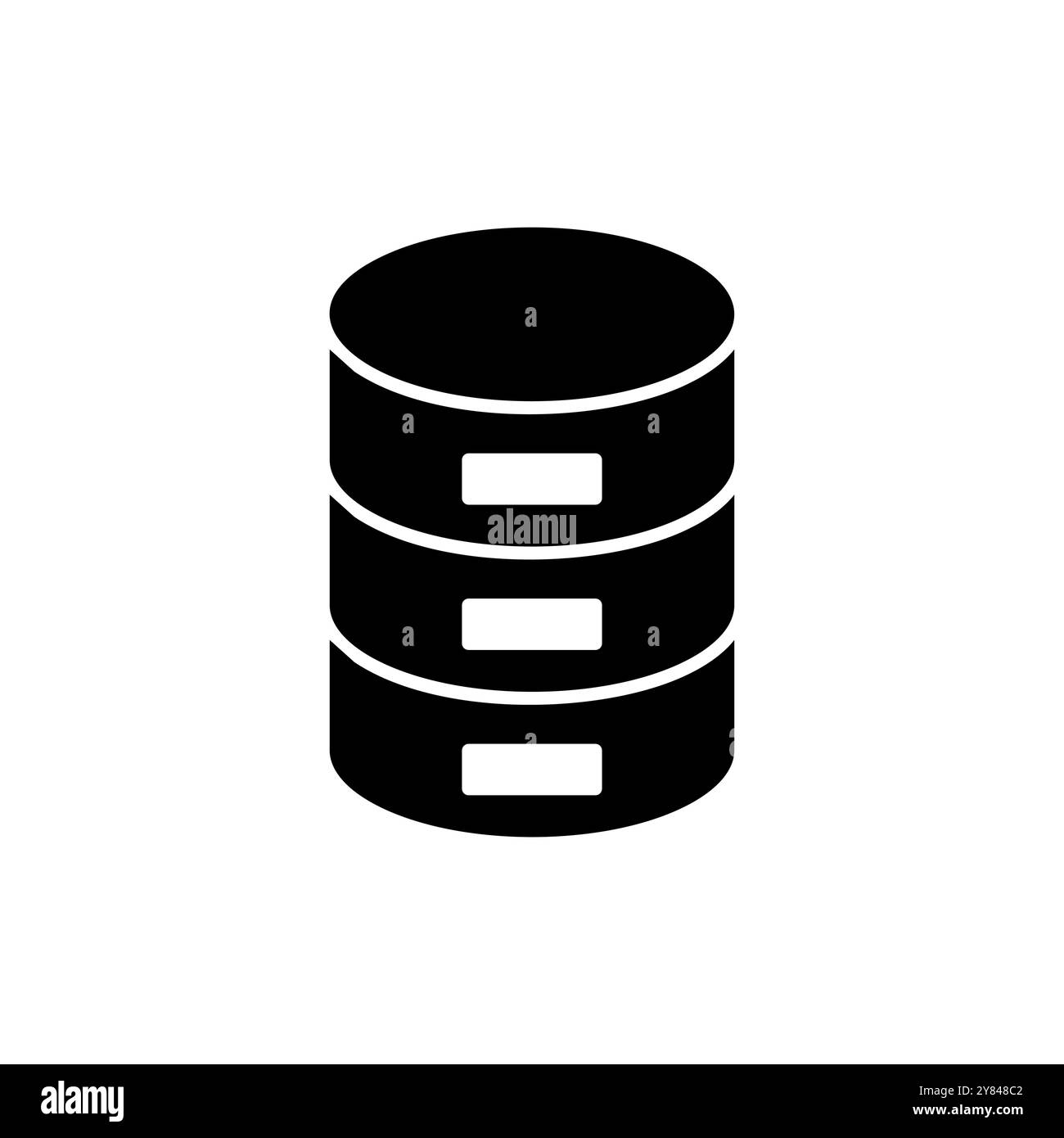 Database icon vector. database sign and symbol Stock Vector Image & Art ...