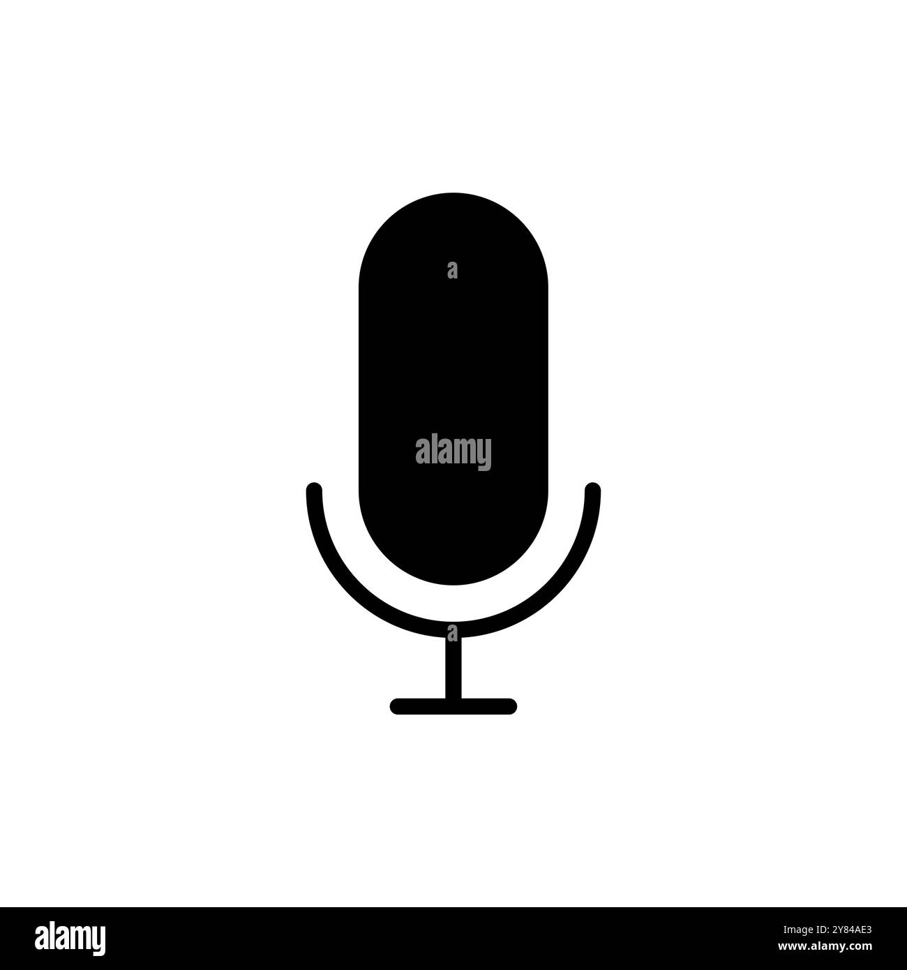 Microphone icon vector. karaoke sign and symbol Stock Vector Image ...