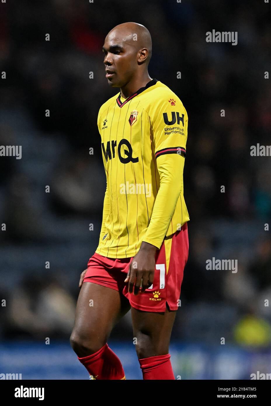Angelo Ogbonna of Watford during the Sky Bet Championship match Preston  North End vs Watford at Deepdale, Preston, United Kingdom, 2nd October 2024  (Photo by Cody Froggatt/News Images Stock Photo - Alamy