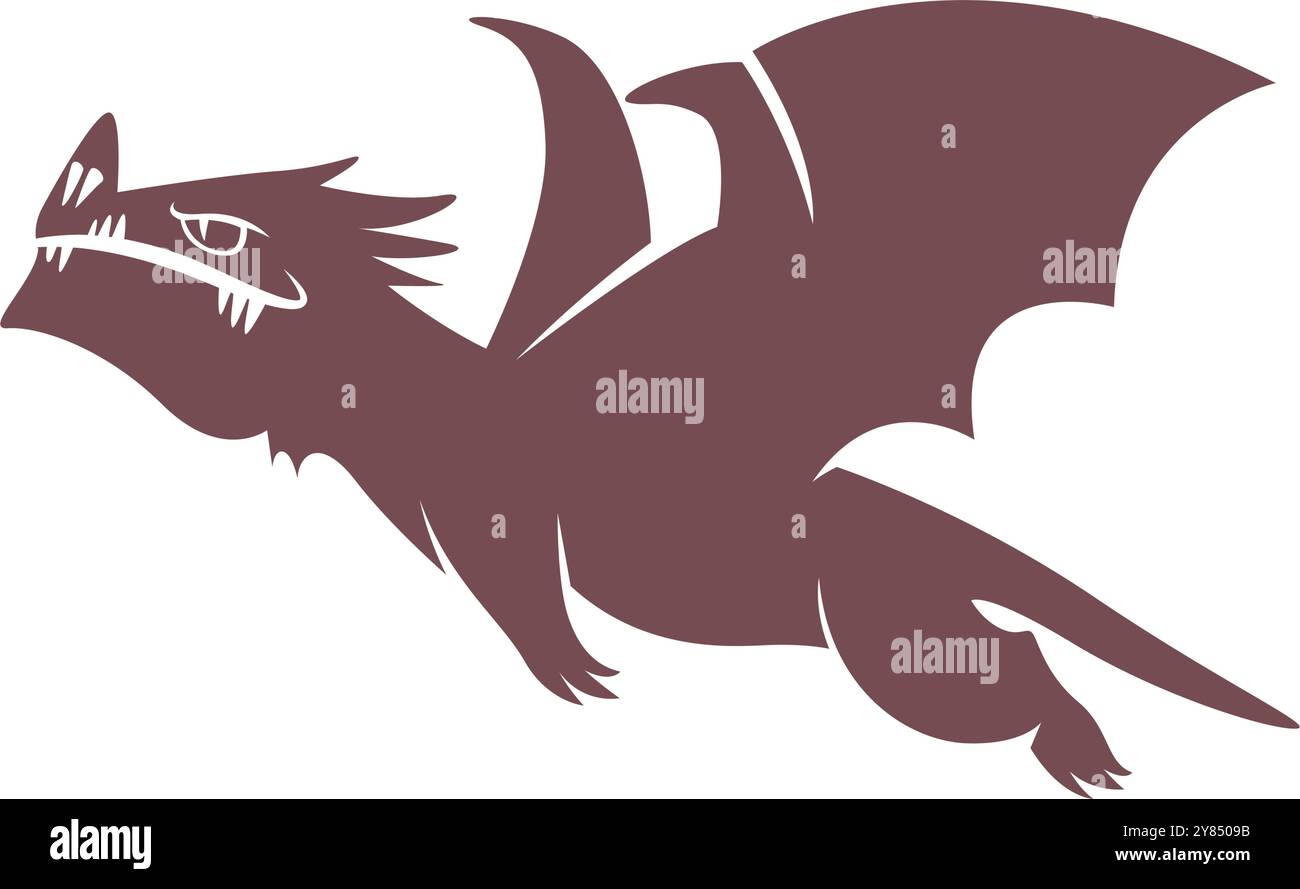 Dragon logo icon design template Stock Vector