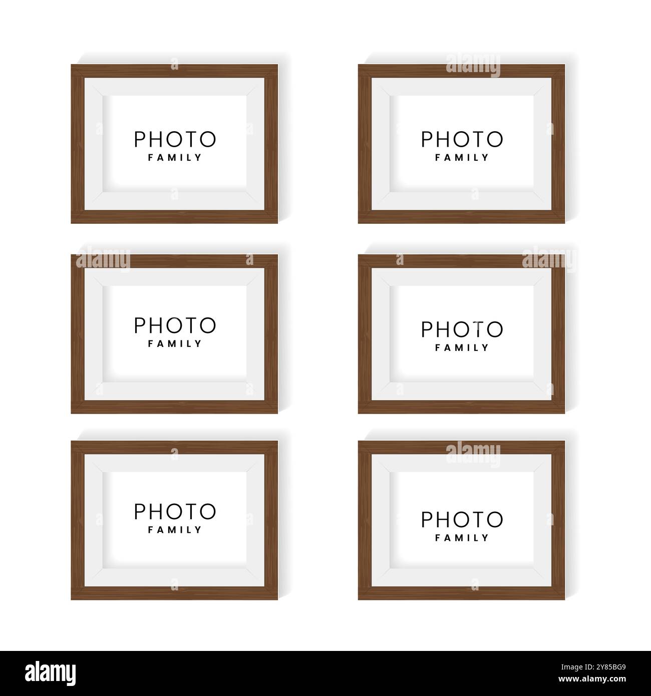Groups of wooden frames texture template vector design, wooden texture ...
