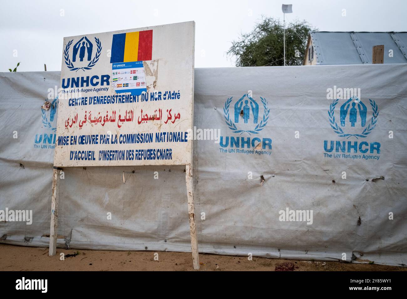 The registration center of the United Nations High Commissioner for ...