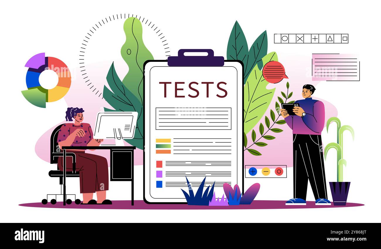 Assessment that question Stock Vector Images - Page 2 - Alamy