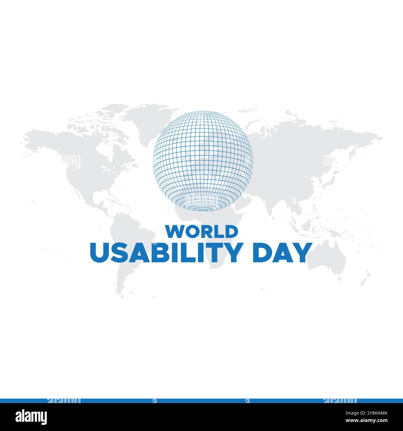 World Usability Day, 2nd Thursday in November, vector graphic National Legal Services Day held on 2nd Thursday in November, greeting card, Stock Vector