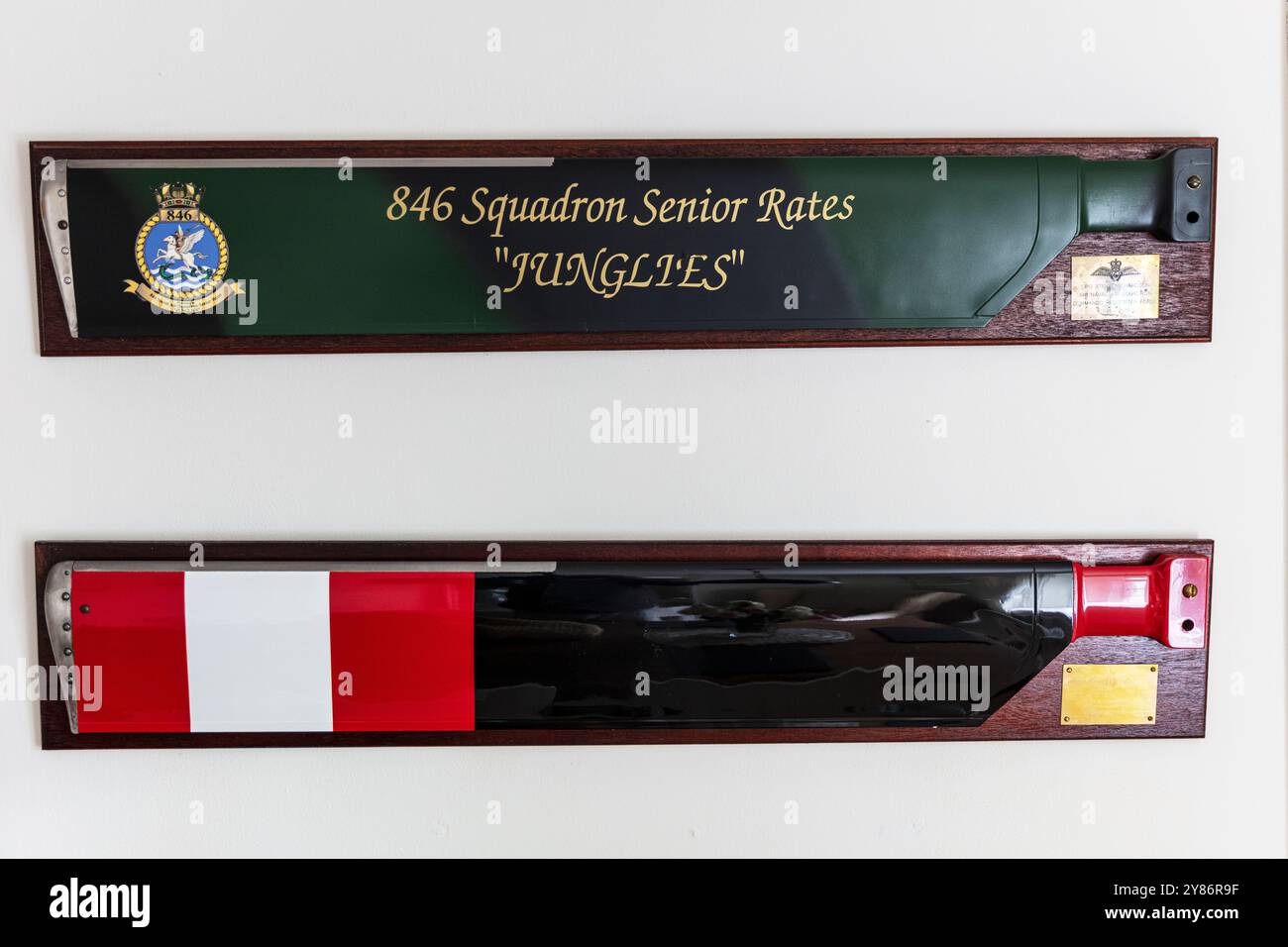 Helicopter rotor blades, helicopter blades, air squadron, naval air squadron, blades, rotor blades, Helicopter blades, blade, helicopter, retirement, Stock Photo