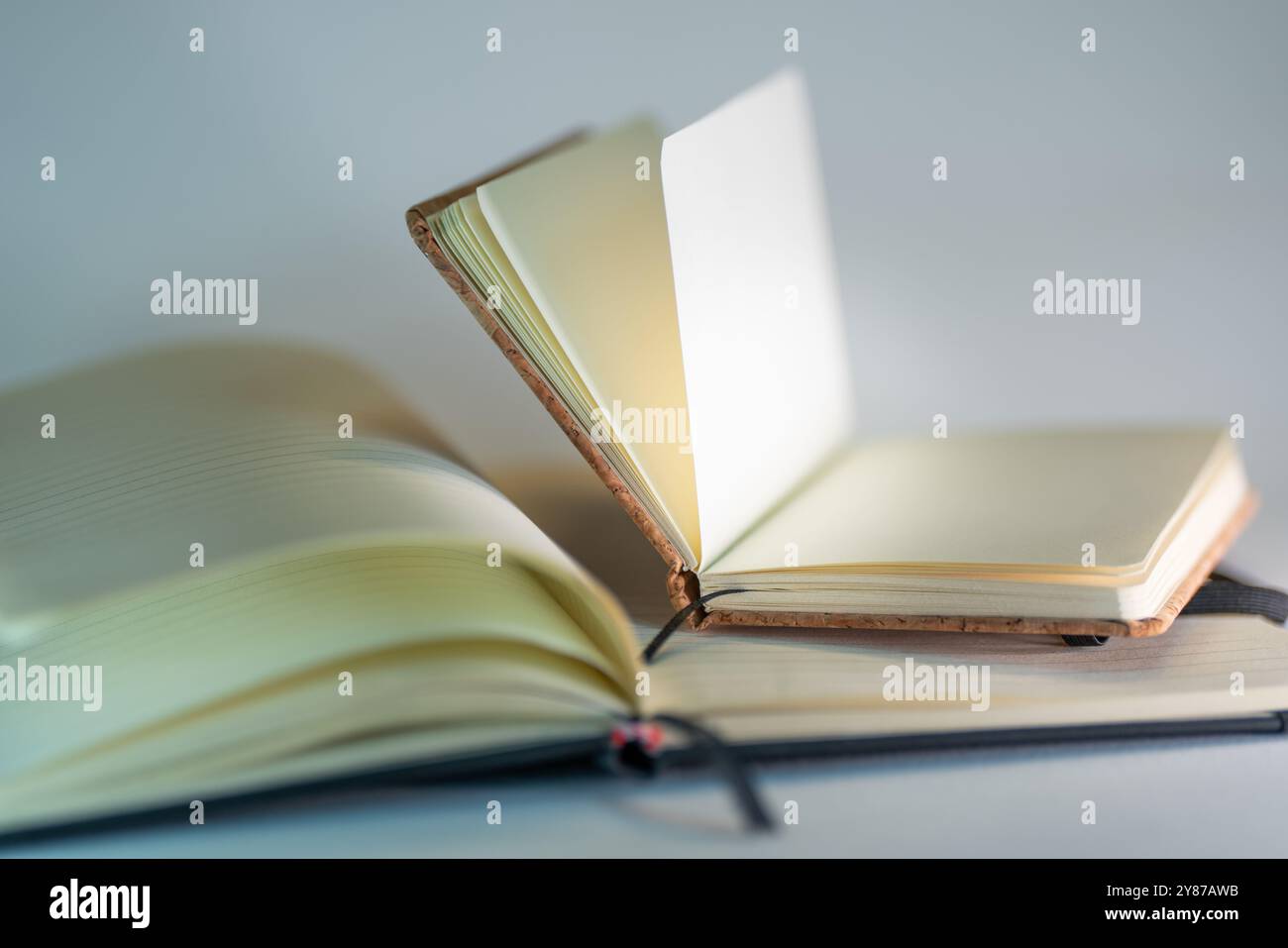Open two page booklet hi-res stock photography and images - Alamy