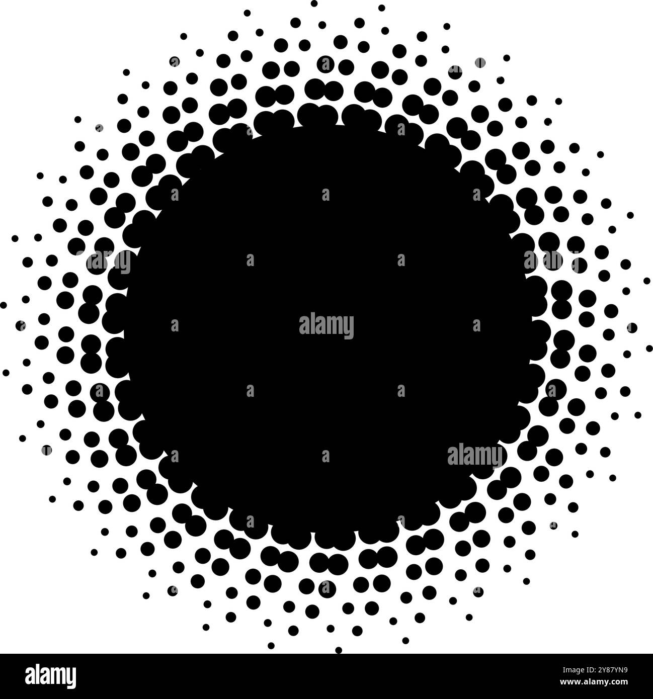 Random Circle Pattern Motion Moving concentric circles motion Stock Vector Images - Alamy